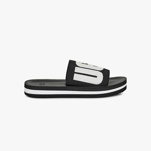 Ugg Zuma Graphic Women Slippers Black (4638SWKOI)